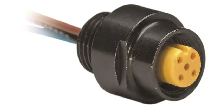 Allen-Bradley 888D-F4AE1-2 DC Micro Receptacle