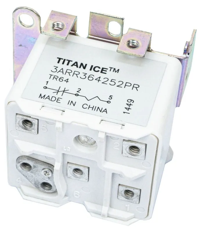 Titan Ice TR64 Potential Relay - 395 Coil Voltage - GE Replacement