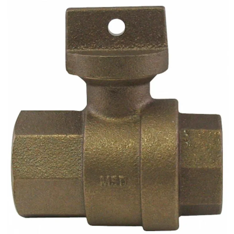 A.Y. McDonald 5129-119 2 in. FNPT Brass Ball Curb Valve M76101K