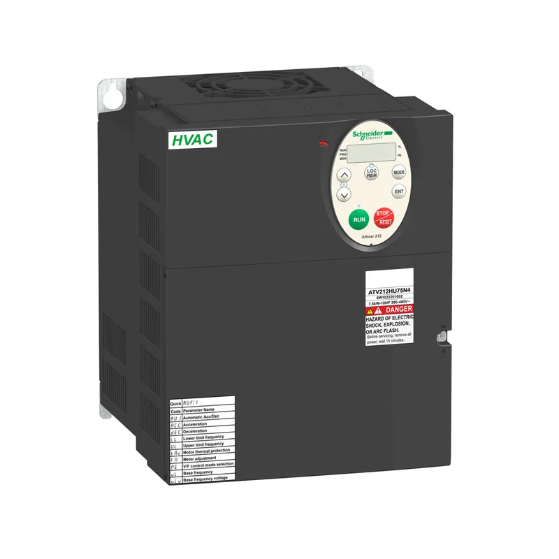 Schneider Electric ATV212HD11N4 Square D 15 Hp 3-Phase Open Type Variable Speed Drive