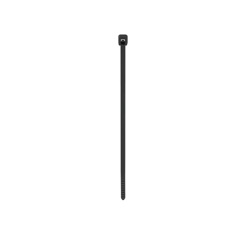 Panduit PLT1.5M-C0 Cable Tie, Black, UV PA6.6, 5.6L, 18lb, PK100