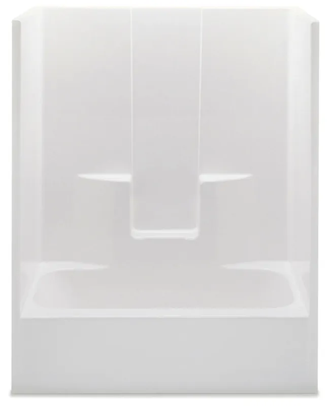 Aquatic 2603SG-RH-WH Tub and Shower Module 60 inches x 33-1/4 inches x 73-1/4 inches