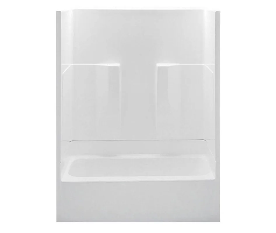 Aquatic 26032PL-WH Everyday 60 in. x 31-1/4 in. Tub & Shower Unit