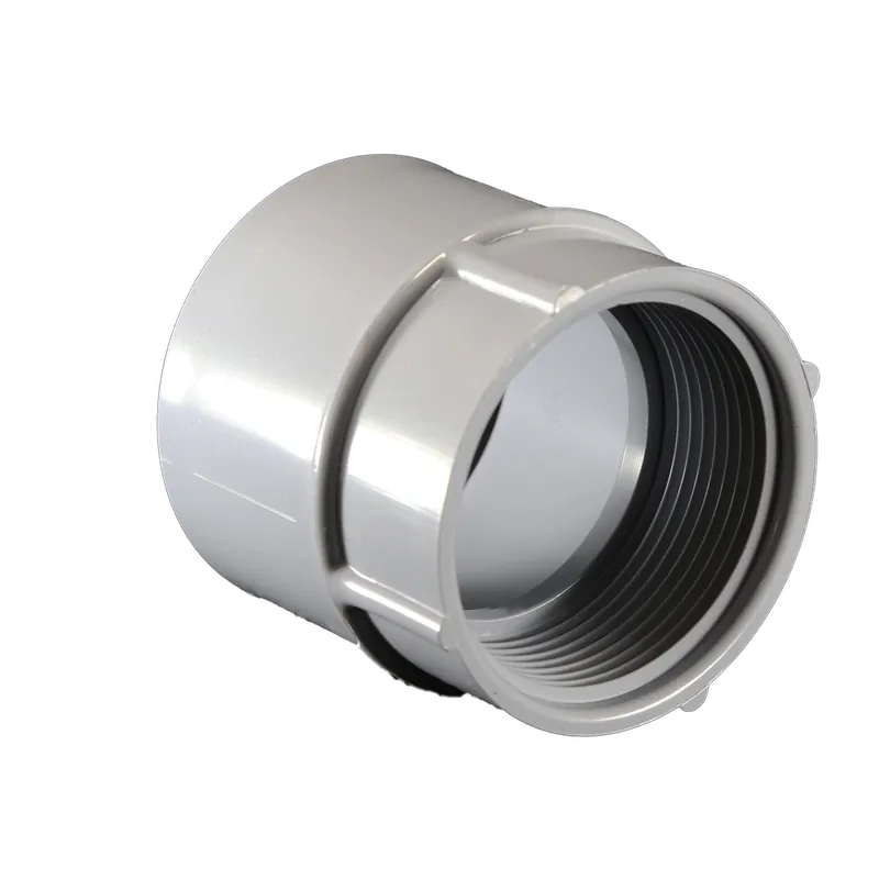 CANTEX 5140053 Standard Conduit Adapter, 5 in, Female Thread, PVC