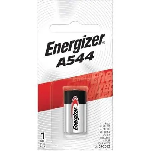 Energizer A544BPZ 6V Alkaline Battery 4LR44