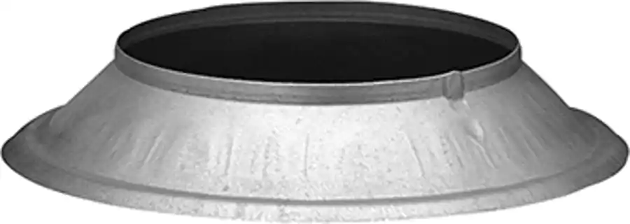 Hart & Cooley 16711 B-Vent Collar, 12 Storm Adjustable Steel 12RS