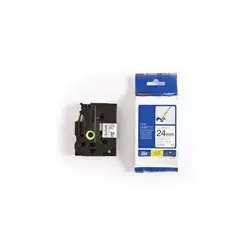Brother TZEFX251 Black on White Flexible ID Tape 26