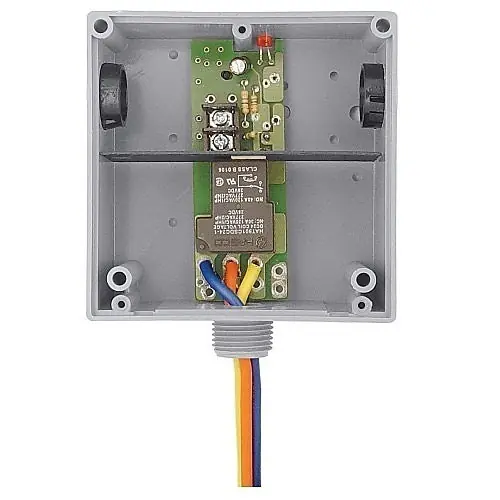 Functional Devices RIBT24B-FA Polarized Relay, 20A SPDT, 24VAC/DC Coil, Hi/Lo Voltage Separation, NEMA Housing