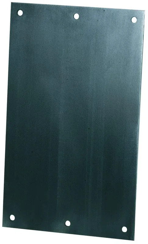 Sioux Chief 536-85 536 Series 8 x 5 in.16 ga FHA 6- Hole Plate