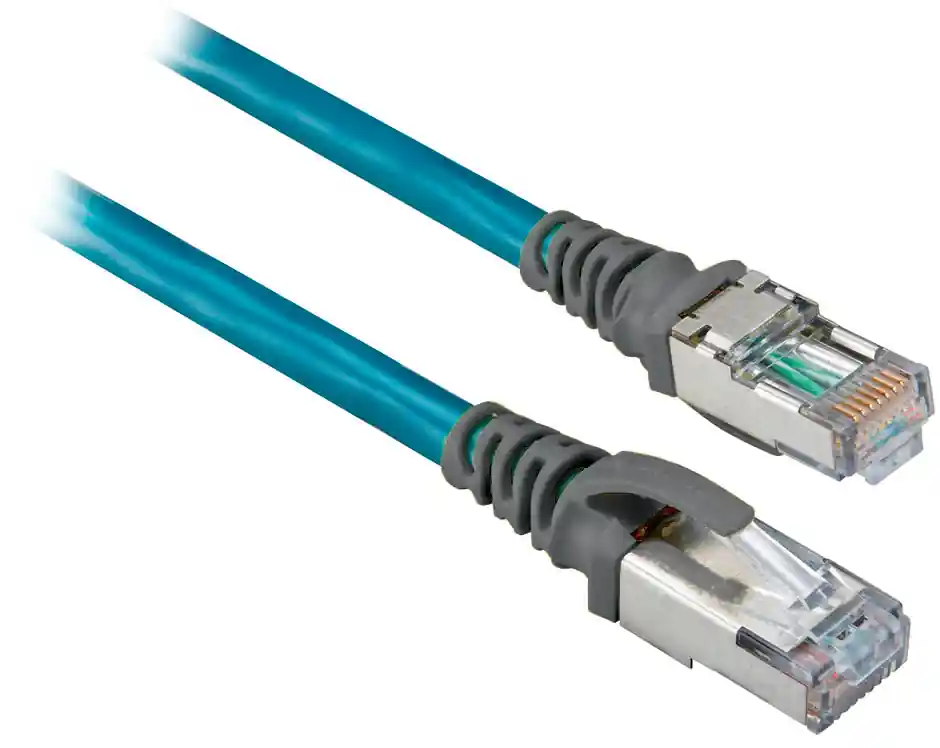 Allen-Bradley 1585J-M8CBJM-1 4 Pair Shielded PVC General Ethernet Media RJ45 Patchcord