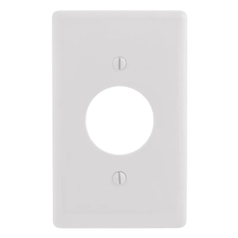 Hubbell Wiring Device-Kellems NP7W Wallplate 1-Gang 1.40 Inch