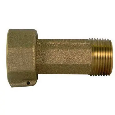 A.Y. McDonald 74620 Lead-Free Meter Coupling, 3/4 inch x 3/4 inch, Swivel x MNPT