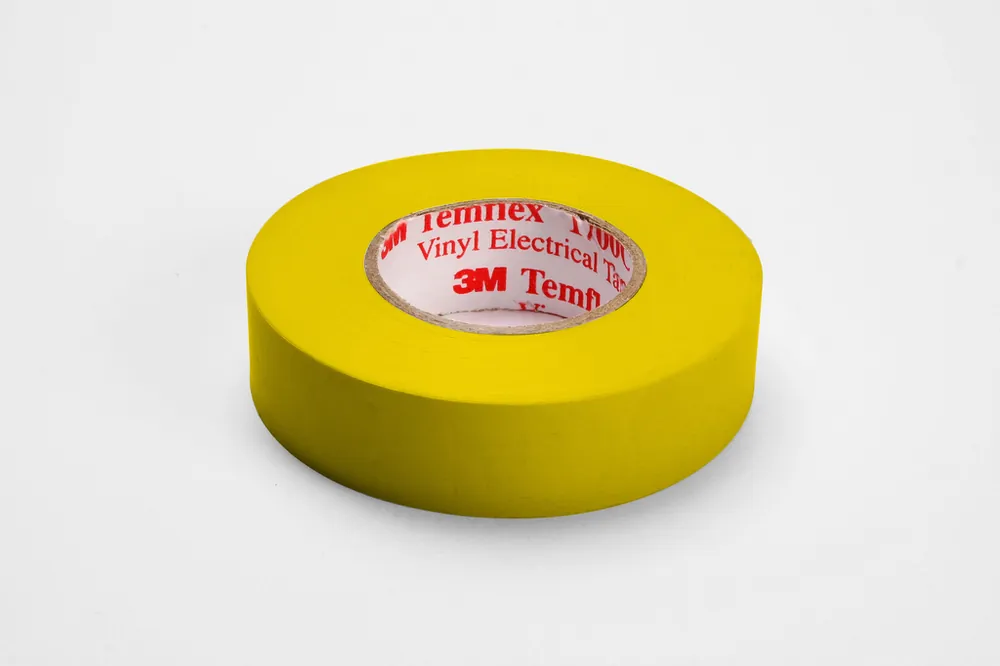 3M 1700C-3/4X66FT-YL 1700C 3/4 x 66ft Vinyl Electrical Tape, Yellow