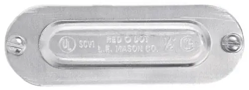 Red Dot SCV-2 Conduit Body Cover