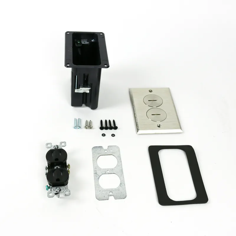 Wiremold WMFB1DRN LCAN WMFB1DRN 1-GANG 15A DUPLEX NIC
