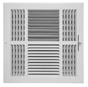 AirMate 190_08X08-W 8 x 8 Ceiling/Side Wall Lanced Face Register