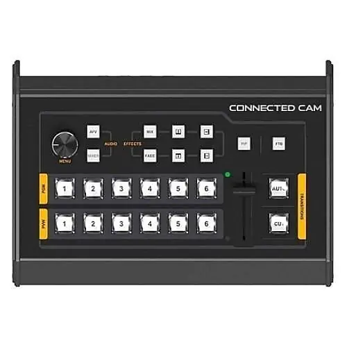 JVC KM-HD6 Input HD Full Featured Desktop Switcher with USB Streaming