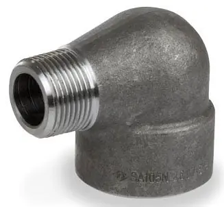 Smith-Cooper International 42SE3010 1 x 1 MPT x FPT Class 3000 Forged Carbon Steel 90D Street Elbow