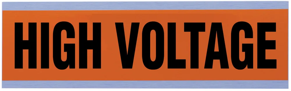 Ideal 44-292 Marker Card, Voltage And Conduit, Large, 2-1/4 IN Width, Length: 9 IN