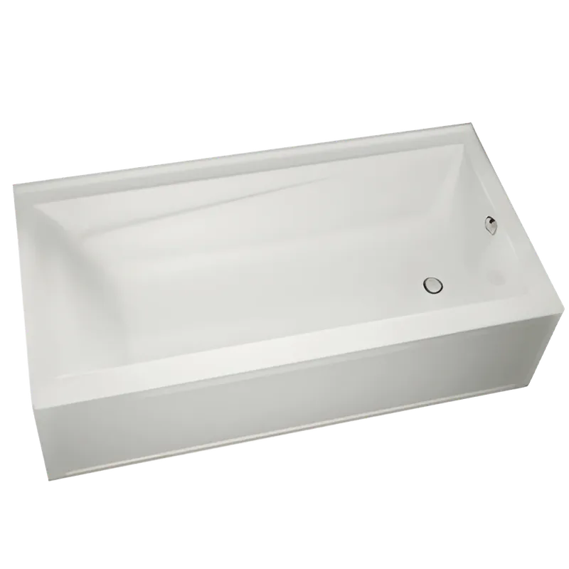 MAAX 105519-R-000-001 Exhibit IFS 60 inch x 30 inch x 18 inch Acrylic Soaking Bathtub Right Hand Drain