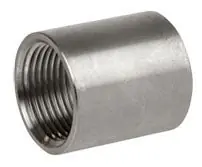 Smith-Cooper International 4381034270 1-1/2 x 1-1/2 FPT x FPT Class 150 Cast 316 Stainless Steel Heavy Pattern Full Straight Coupling