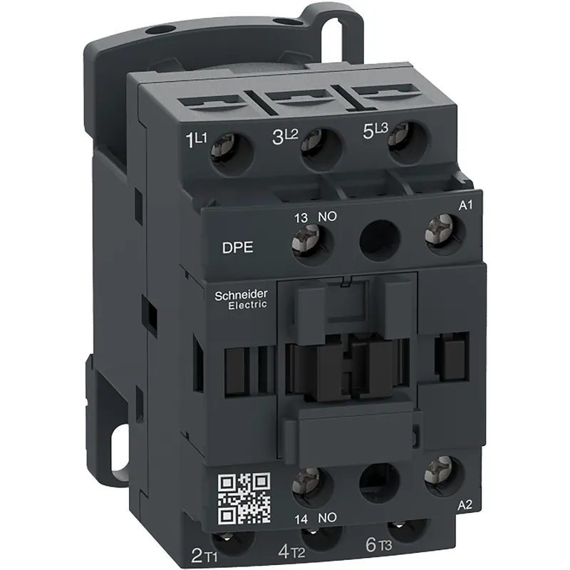 Schneider Electric DPE25G7 IEC Contactor Easy TeSys Nonreversing 25A 3P 10HP at 480V AC 120V 50/60Hz coil