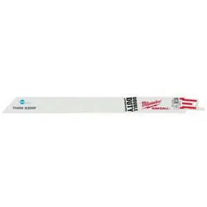 Milwaukee 48-00-4187 SAWZALL Thin Kerf Reciprocating Saw Blade 9 in
