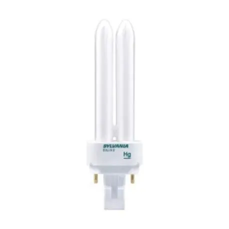 Sylvania CF18DD/827/ECO/21109 18 W 82 CRI 2700 K 1250 lm G24D-2 Base Double Compact Fluorescent Lamp