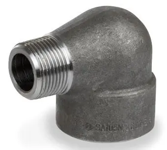 Smith-Cooper International 42SE3006 3/4 x 3/4, MPT x FPT, Class 3000, Forged Carbon Steel, Street, 90D, Elbow