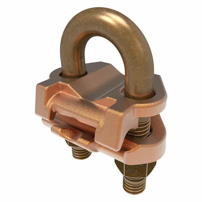 BURNDY GAR1429 Mechanical Grounding Connector 2/0 AWG (Sol) -250 kcmil 1/2-3/4 Pipe 7/8-1 Rod