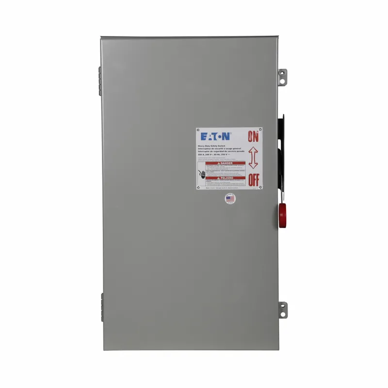 Eaton DH324NRK Heavy Duty Safety Switch 200 A 240 V