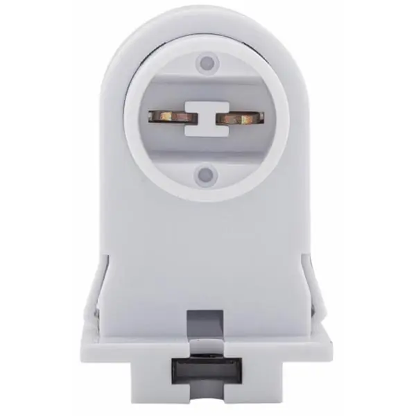 Cooper Wiring 2501W-BOX SlimLine Lampholder, 660 W Lamp, 600 VAC, Recessed Double Contact Plunger Fluorescent Lamp