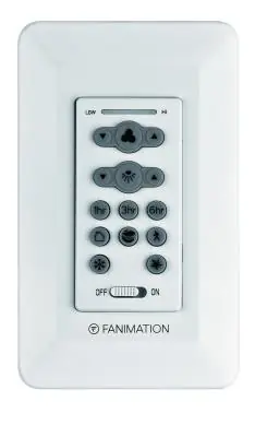 Fanimation TW206D Wall Control Reversing Fan Speed