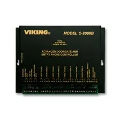 VIKING ELECTRONICS C-2000B Door Entry Control for 1-4 Entry Phones