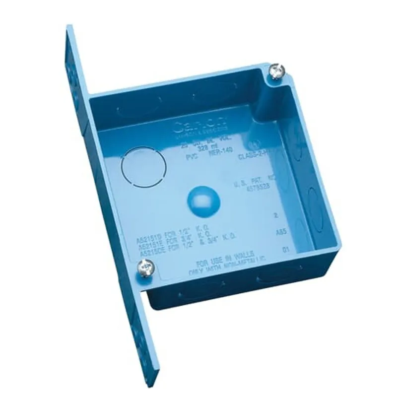 CARLON A52151D 4 Inch 20 Cubic Inch ENT Non-Metallic Outlet Box With 1/2 Inch Knockouts
