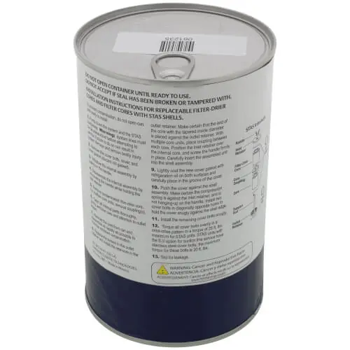 Emerson Flow Controls 061235 W-Series Burnout Cleanup Filter Drier Core 48 Cubic Inches