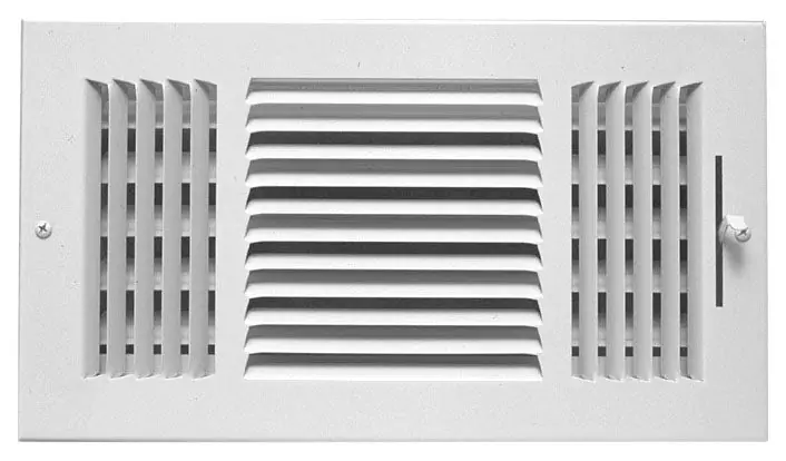 AirMate 140_10X06-W 10 x 6 Ceiling/Side Wall Register