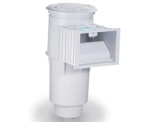 Pentair 84420505 Pentair Admiral S20 Skimmer for Concrete Pools with Circular Weir 2 Slip Ports