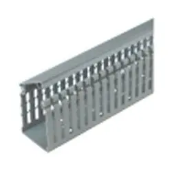 Panduit HN2X4LG6 Hinged Cover Narrow Slot Wiring Duct PVC Light Gray
