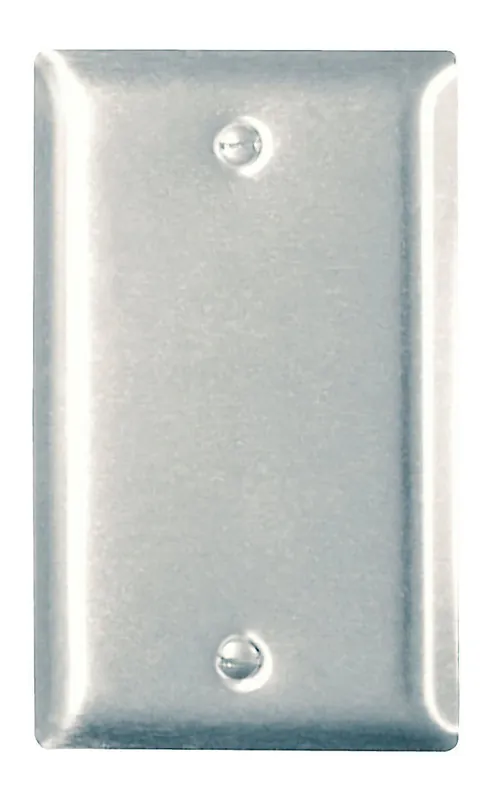 Pass & Seymour SS13 1 Gang Decorator Blank Wall Plate, Stainless Steel Replacement MPN