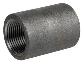 Smith-Cooper International 42CP3014 1-1/2 x 1-1/2, FPT x FPT, Class 3000, Forged Carbon Steel, Coupling