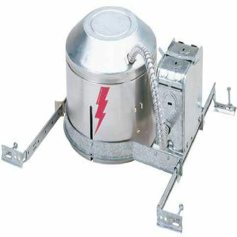 LIGHTOLIER 1004SIC SHALLOW LYTENING HOUSING FOR 2X6 CONSTR 5 APERTURE IC/NON-IC INCNDST 120V LYTECASTER