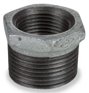 Smith-Cooper International 34HB1003001C 3/8 x 1/8 MPT x FPT Class 150 300 PSI Galvanized Malleable Iron