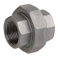 Smith-Cooper International 4381037660 1-1/4 x 1-1/4 FPT x FPT Class 150 Cast 316 Stainless Steel Heavy Pattern Straight Union