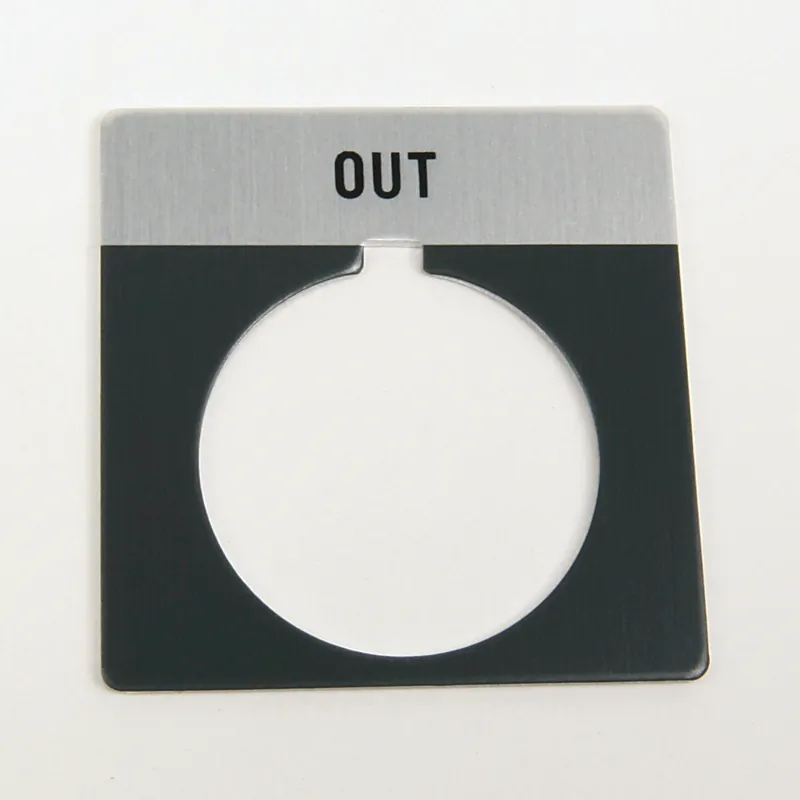 Allen-Bradley 800T-X538 Standard Reset Legend Plate