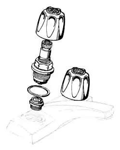 BrassCraft SK0261-X Chrome Plated Handle Rebuild Kit for Old Style Verve Price Pfister Bathroom Sink/Kitchen Faucet (1 per Clamshell)
