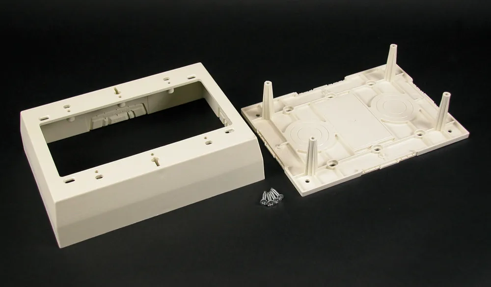 Wiremold 2348-3-WH Non-Metallic Deep Device Box White