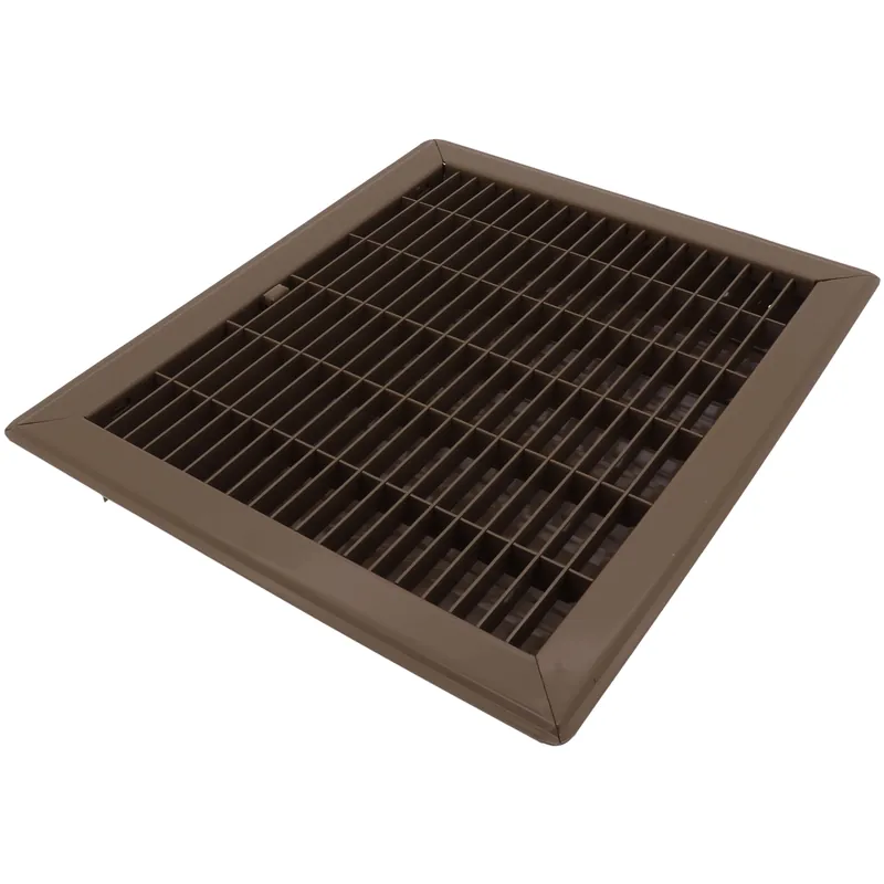 Hart & Cooley 10647 10 x 12 Wall Opening Size Golden Sand Floor Register 210 Series