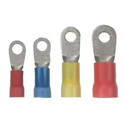 Panduit PV8-38R-QY Ring Terminal Vinyl 8AWG 3/8IN PK25