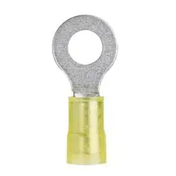 Panduit PN10-10R-D Nylon Insulated Ring Terminal 10-12 AWG #10 Stud PK500